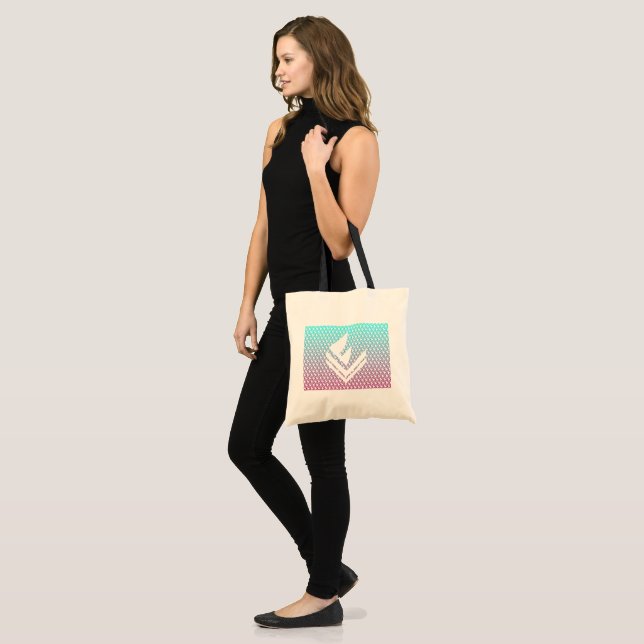 Sac fourre-tout avec Motif dégradé (Devant (modèle))