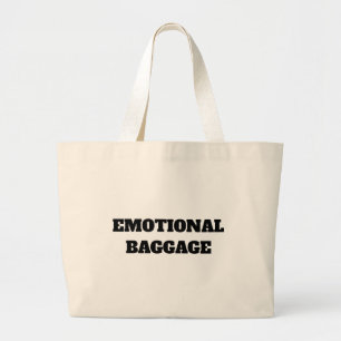 sac fourre-tout "Bagages émotionnels"