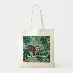 Sac fourre-tout be slow tote bag
