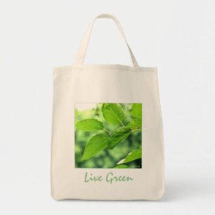 sac fourre-tout bio en toile "verte en direct"