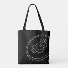 Sac fourre-tout Bitcoin minimaliste