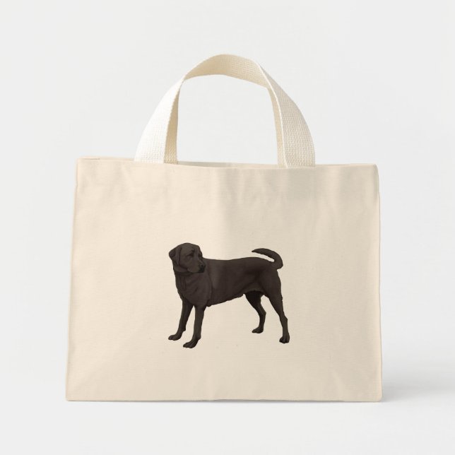 Sac fourre-tout Black Labrador Retriever (Devant)