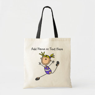 Sac fourre-tout blond customisé à gymnaste de