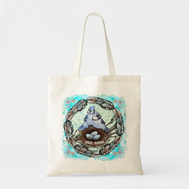 Sac fourre-tout Blue Jay Nest (Devant)