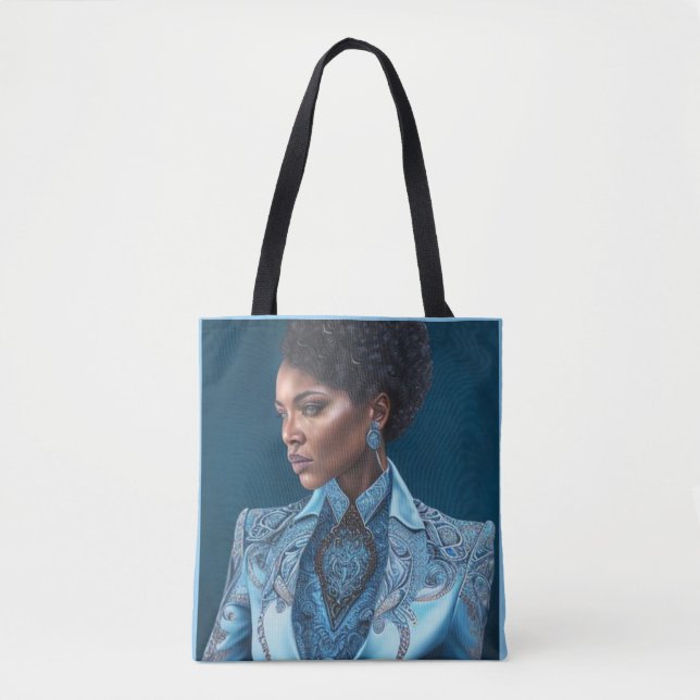 Sac fourre-tout Blue Lady 3 (Devant)