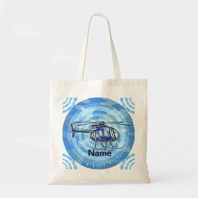 Sac fourre-tout Blue Sky Helicopter (Devant)