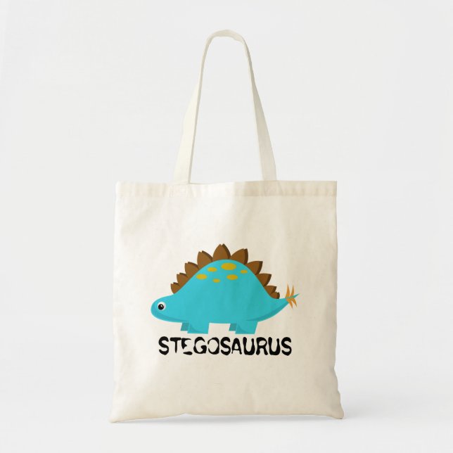 Sac fourre-tout Blue Stegosaurus (Devant)