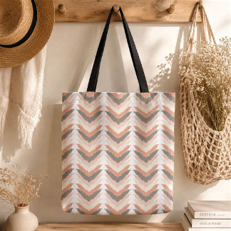 Sac fourre-tout bohème chevron