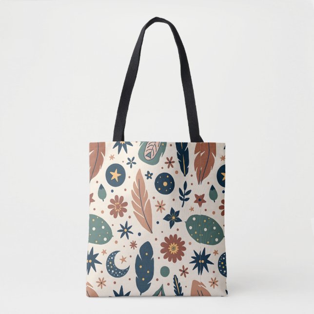 Sac fourre-tout Boho - élégant et polyvalent (Devant)