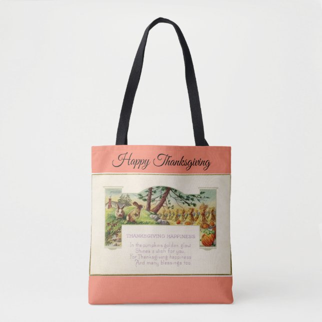 Sac fourre-tout Bon thanksgiving (Devant)