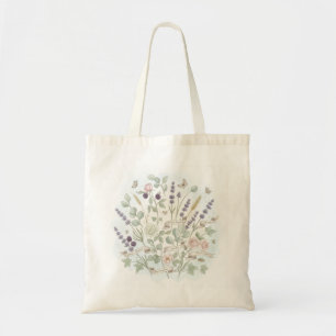 Sac fourre-tout botanique de coton