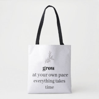 Sac fourre-tout botanique minimaliste