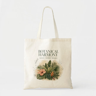 Sac fourre-tout botanique moderne style bohème