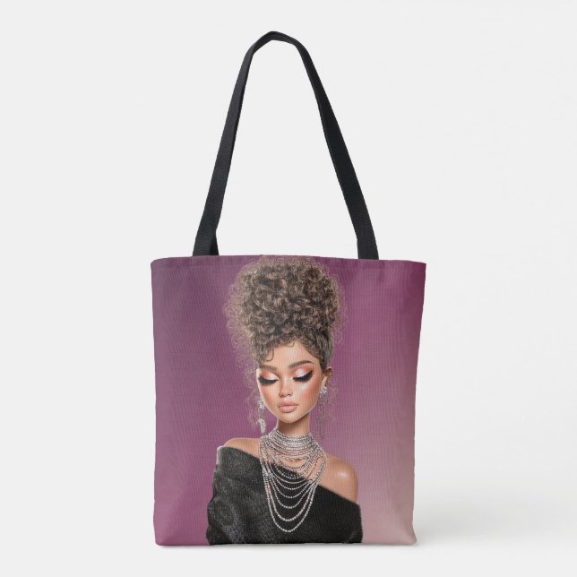 Sac fourre-tout Boutique Glam Amethyst (Dos)
