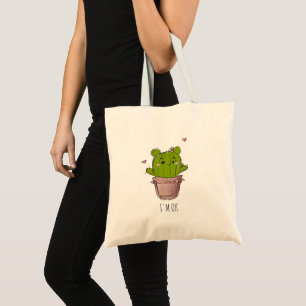 Sac fourre-tout branché mignon fille Cactus