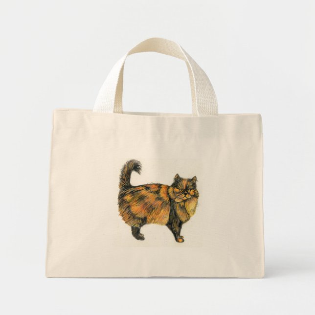 Sac fourre-tout Brown Tabby Cat (Devant)