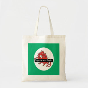 Sac fourre-tout budgétaire de dragon rouge mignon 