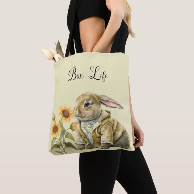 Sac fourre-tout Bunny tournesol (De près)