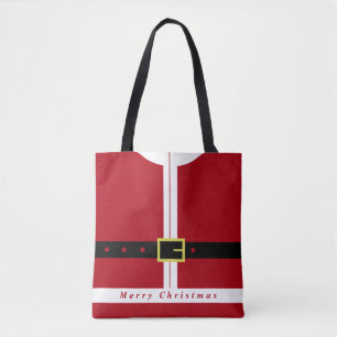 Sac fourre-tout cadeau de Noël Père Noël Drôle