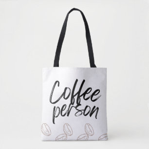 sac fourre-tout "Café Person" pour les amateurs de
