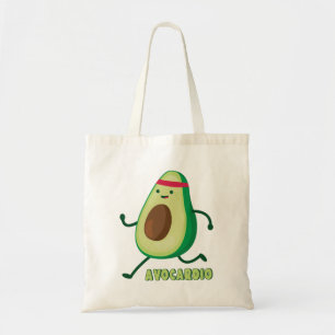 Sac fourre-tout caricature Cute Avocardio