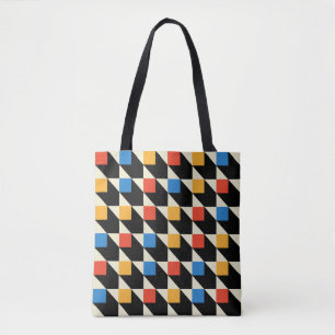Sac fourre-tout Carré coloré