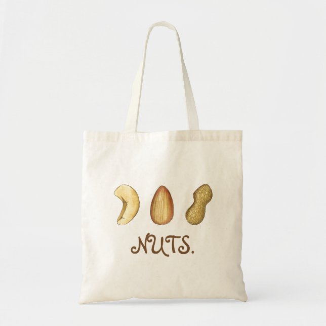 Sac fourre-tout Cashew Almond Peanut Nuts (Devant)