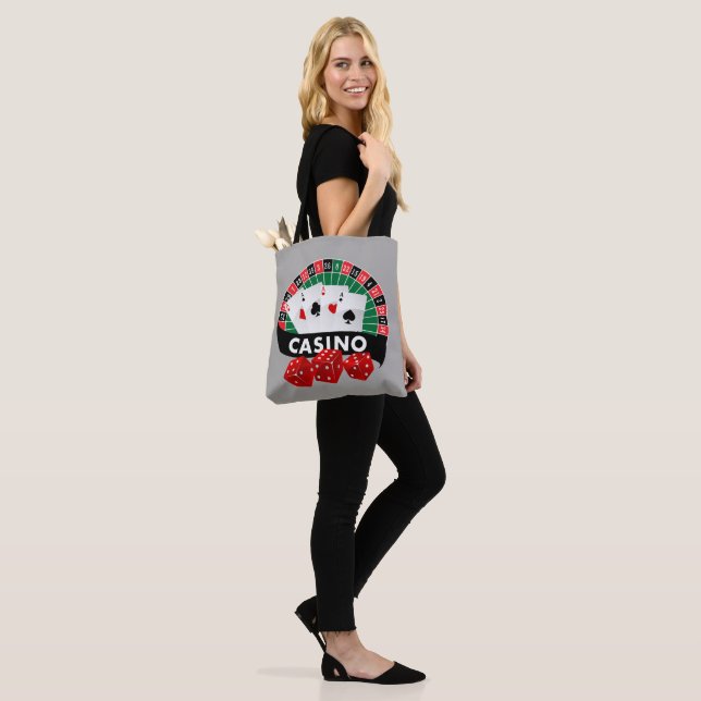 Sac fourre-tout Casino de jeu mignon (Sur le modèle)