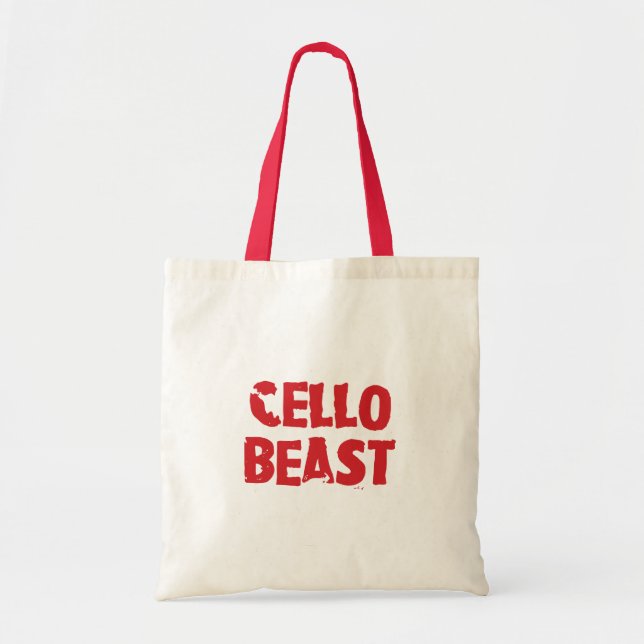 Sac fourre - tout Cello Beast (Devant)
