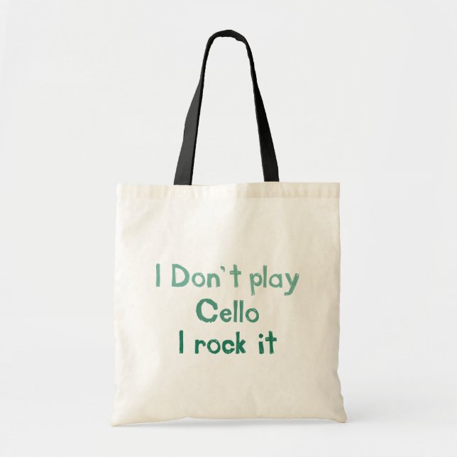 Sac fourre - tout Cello Rock It (Devant)