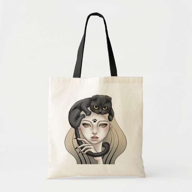 Sac fourre-tout chat esclave (Devant)