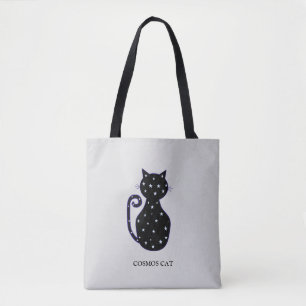 Sac fourre-tout Chat Fashion Cosmos
