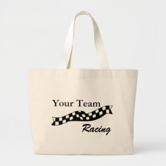 Sac fourre-tout Checkered à équipe de course