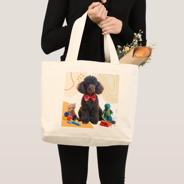 Sac fourre-tout Chenille aux canicules noires (Devant (produit))