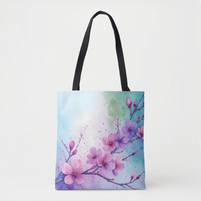 Sac fourre-tout Cherry Blossom Paradise (Devant)