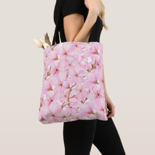 Sac fourre-tout Cherry Blossom Sac réutilisable