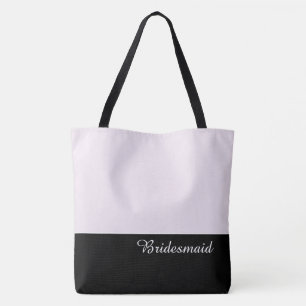Sac fourre-tout chic pour demoiselle d'honneur