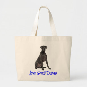Sac fourre-tout Chien chiot Grand Danois d'amour