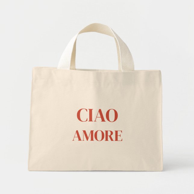 Sac fourre-tout Ciao Amore (Devant)