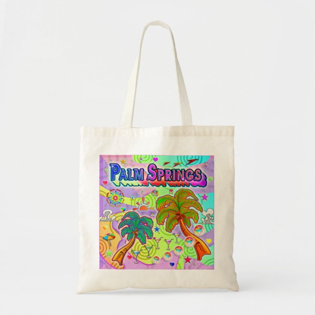 Sac fourre-tout cible de vacances Palm Springs (Devant)