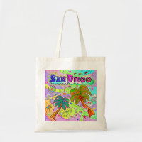 Sac fourre-tout cible de vacances San Diego