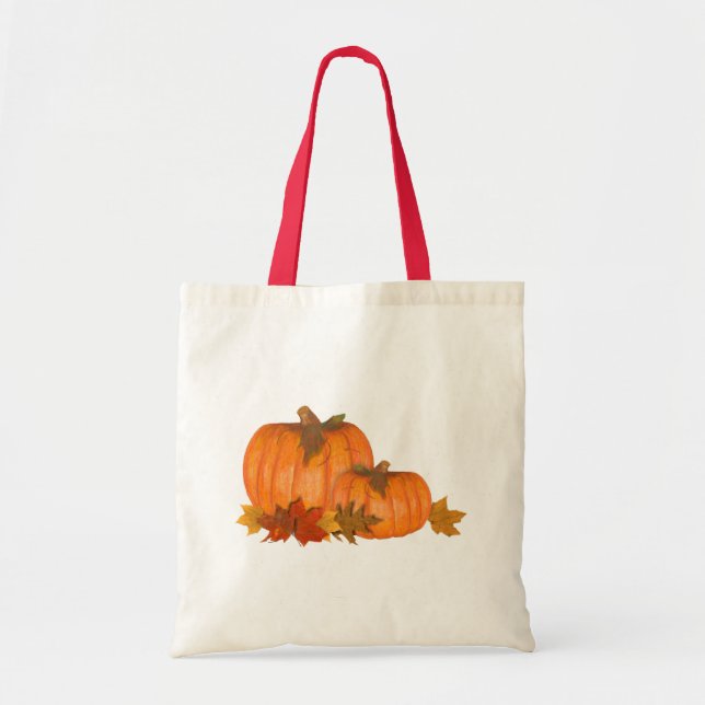 Sac fourre-tout Citrouille d'automne (Devant)