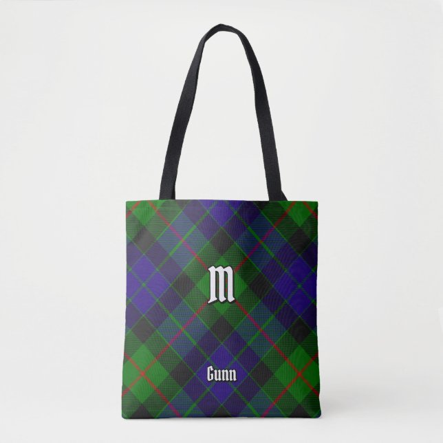 Sac fourre-tout Clan Gunn Tartan (Devant)
