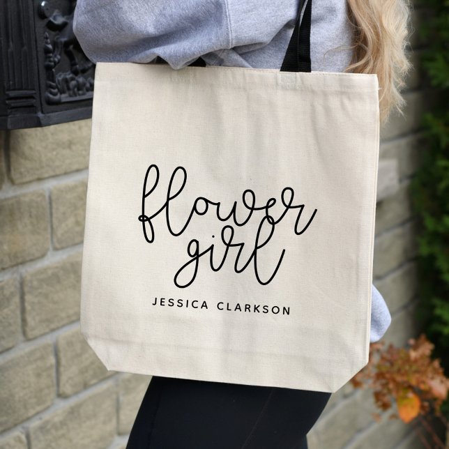 Sac fourre-tout classique Flower Girl (Créateur téléchargé)