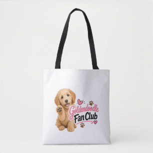 Sac fourre-tout Club des fans de Goldendoodle mign