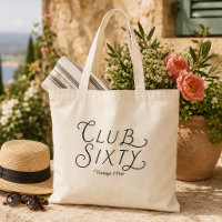 Sac fourre-tout Club Sixty Vintage pour anniversai
