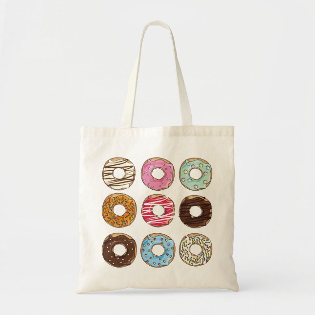 Sac fourre-tout coloré délicieux à bonbons à (Devant)