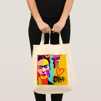 Sac fourre-tout coloré Frida Kahlo