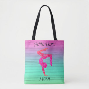 Sac fourre-tout COLORÉ GYMNASTIQUE PERSONNALISÉ.