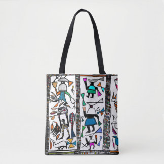 Sac fourre - tout coloré Senufu